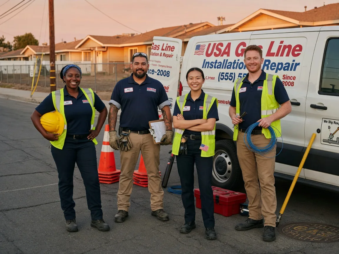 Gas Line Installation company in Grassy Butte, ND